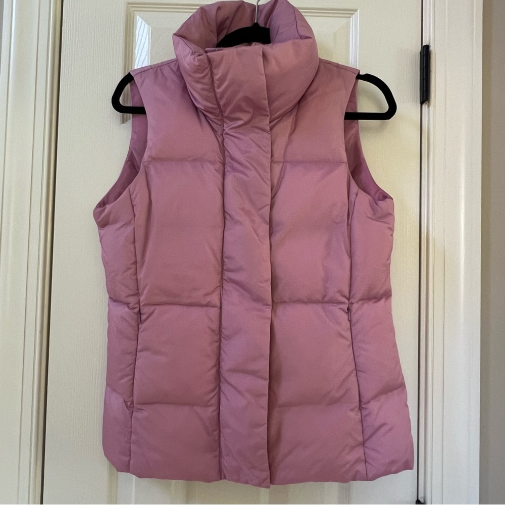 Joe Fresh Pink Down Filled Puffer Vest | Woman’s Size Small